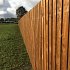 Una bella recinzione da cantiere in legno